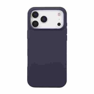 For iPhone 17 Pro Liquid Silicone Phone Case(Midnight Blue)