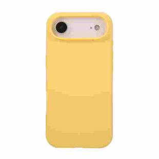 For iPhone 17 Air Liquid Silicone Phone Case(Yellow)