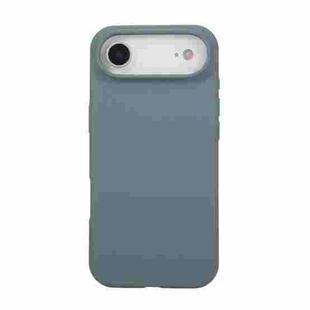 For iPhone 17 Air Liquid Silicone Phone Case(Pine Needle Green)