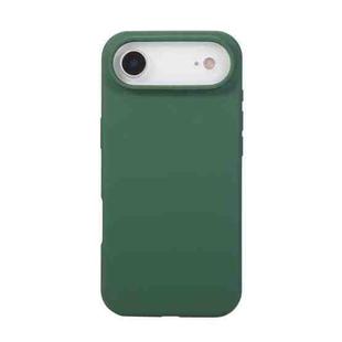 For iPhone 17 Air Liquid Silicone Phone Case(Clover Green)