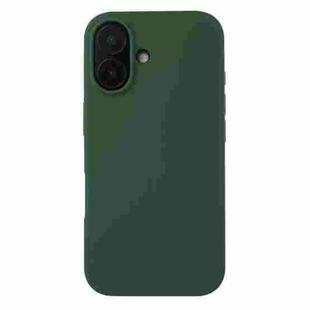 For iPhone 17 Liquid Silicone Phone Case(Clover Green)