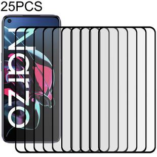 For OPPO Realme Narzo 25 PCS Full Glue Full Screen Tempered Glass Film