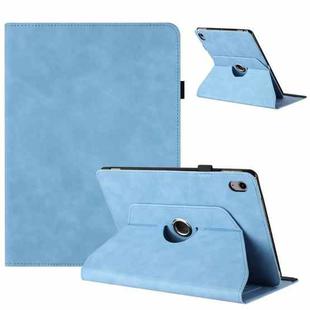For iPad mini 2024 / mini 6 Solid Color Rotation Holder Leather Smart Tablet Case(Sky Blue)