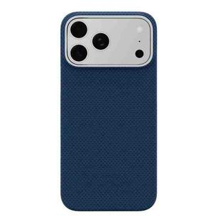 For iPhone 17 Pro Max Nanofiber MagSafe Magnetic Phone Case(Blue)