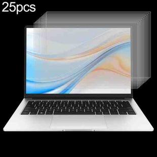 For Honor Magicbook X14 Plus 14 2025 25pcs 9H Anti-Blue Light Privacy Tempered Glass Film
