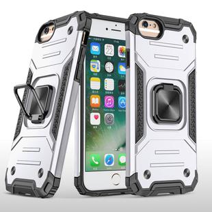 For iPhone 6 Plus & 6s Plus Magnetic Armor Shockproof TPU + PC Case with Metal Ring Holder