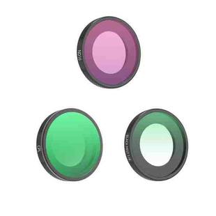 For Insta360 GO Ultra Sunnylife Camera Lens Filter, Filter:3 in 1 Light Shadow