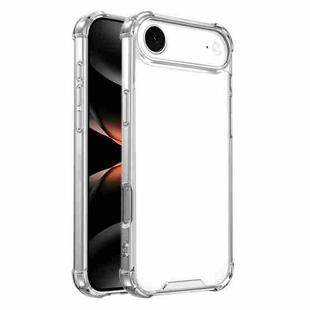 For iPhone 17 Air Four-corner Shockproof Acrylic +TPU Phone Case(Transparent)