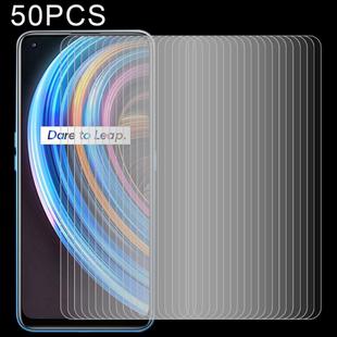 For OPPO Realme X7 50 PCS 0.26mm 9H 2.5D Tempered Glass Film