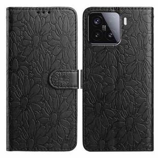 For Xiaomi 15T 5G Daisy Embossed Leather Phone Case(Black)
