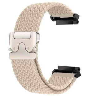 For  Amazfit T-Rex 2 Parachute Snap Buckle Braided Watch Band(Apricot)