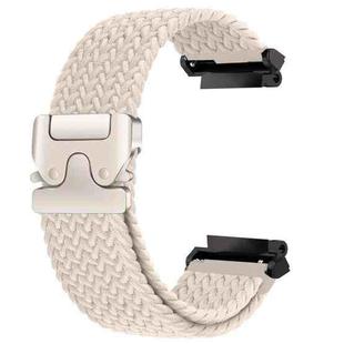 For Amazfit T-Rex Pro Parachute Snap Buckle Braided Watch Band(Starlight)