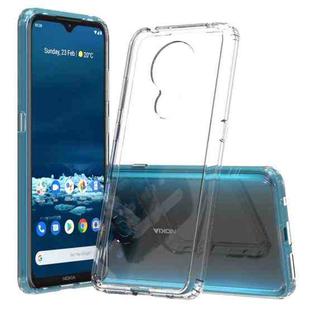 For Nokia 5.3 Scratchproof TPU + Acrylic Protective Case(Transparent)