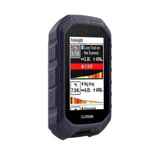 For Garmin Edge MTB Stopwatch Armor Silicone Protective Cover(Midnight Blue)