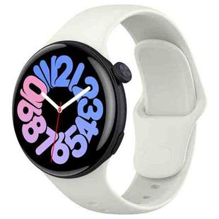 For vivo Watch 3 xDfind Pure Color Silicone Watch Band(Light Gold)