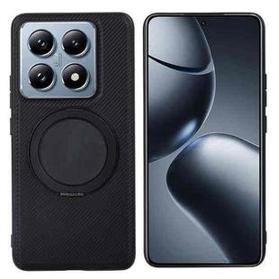 For Xiaomi 14T Pro ViLi TCY Series Kevlar Leather Texture Rotating Holder Phone Case(Black)