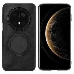 For Honor X9c ViLi TCY Series Kevlar Leather Texture Rotating Holder Phone Case(Black)