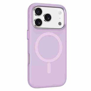 For iPhone 17 Pro Mutural Karen Series Liquid Silicone MagSafe Phone Case(Purple)