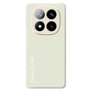 For Redmi Note 14 Pro 4G Do As You Wish A1440 Fine Hole Straight Edge Silicone Phone Case(White)