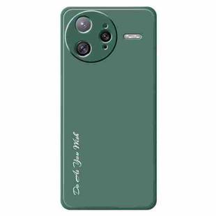 For Xiaomi Poco F7 Ultra 5G Do As You Wish A1440 Fine Hole Straight Edge Silicone Phone Case(Green)