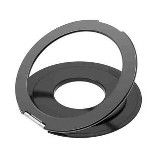 Aluminum Alloy Strong Magnet 360 Rotating Tablet Stand(Black)