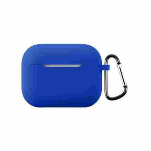 For AirPods Pro 3 2.0mm Silicone Earphone Protective Cover with Hook(Deep Blue)