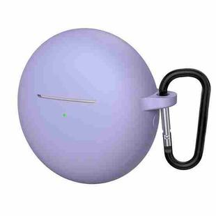 For Huawei FreeBuds 7i One-piece Wireless Earphone Silicone Protective Case(Purple)