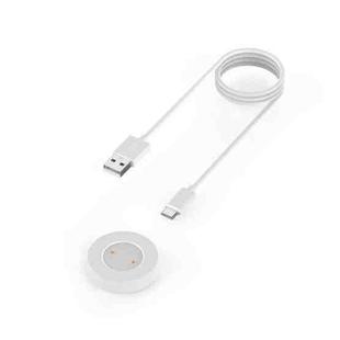 For Huawei Honor Watch GS Pro Smart Watch Portable Split Charger USB Charging Cable, Length:1m(White)