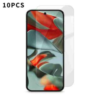 For Google Pixel 9 Pro XL Kalebol 10pcs High-Aluminum Semi-Screen Anti-Fingerprint HD Tempered Glass Film