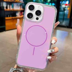 For iPhone 16 Pro Official Color Element Magsafe Phone Case(Purple)