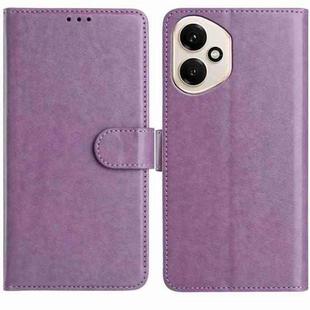 For Honor 400 Global 156.5mm Lambskin 8-card Slot Leather Phone Case(Purple)