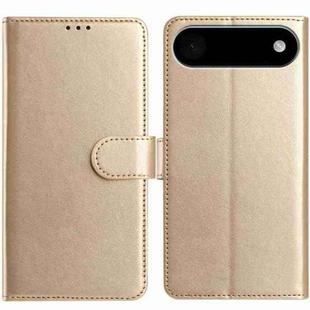 For iPhone Air Lambskin 8-card Slot Leather Phone Case(Gold)