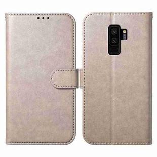 For Samsung Galaxy S9+ Lambskin 8-card Slot Leather Phone Case(Grey)