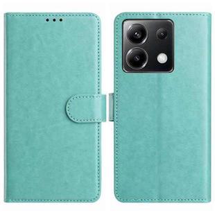 For Xiaomi Poco X6 5G Lambskin 8-card Slot Leather Phone Case(Green)