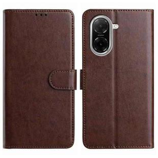 For Redmi A5 4G 173.3mm Lambskin 8-card Slot Leather Phone Case(Brown)