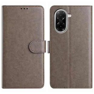 For Redmi A5 4G 173.3mm Lambskin 8-card Slot Leather Phone Case(Grey)