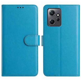 For Redmi Note 12 Pro 4G Lambskin 8-card Slot Leather Phone Case(Light Blue)