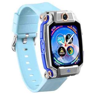 For Imoo Watch Phone Z11 / Z10 / Z6 Solid Color Silicone Watch Band(Blue)