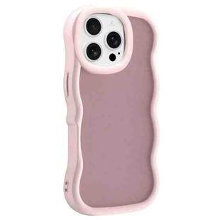 For iPhone 13 Pro Max Big Wave Skin Feel Phone Case(Pink)