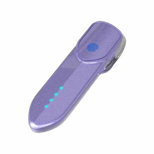 V19S Bluetooth 5.0 Business Style Fingerprint Touch Bluetooth Earphone(Purple)