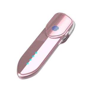 V19S Bluetooth 5.0 Business Style Fingerprint Touch Bluetooth Earphone(Pink)