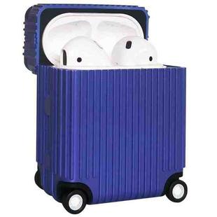 Luggage Earphone Protective Case For AirPods 1 / 2(Violet)