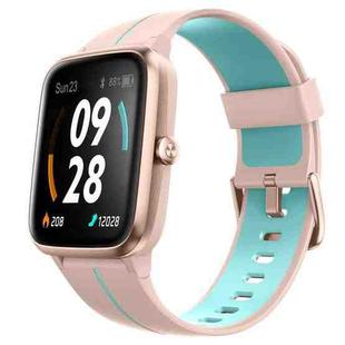[HK Warehouse] Ulefone Watch GPS 1.3 inch TFT Touch Screen Bluetooth 4.2 Smart Watch, Support Sleep / Heart Rate Monitor & Built-in GPS & 14 Sports Mode(Pink Green)