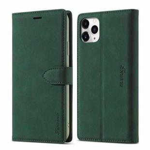 For iPhone 11 Pro Forwenw F1 Series Matte Strong Magnetism Horizontal Flip Leather Case with Holder & Card Slots & Wallet & Photo Frame(Green)