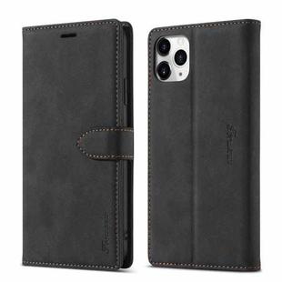 For iPhone 11 Pro Forwenw F1 Series Matte Strong Magnetism Horizontal Flip Leather Case with Holder & Card Slots & Wallet & Photo Frame(Black)