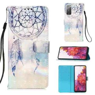 For Samsung Galaxy S20 FE 3D Painting Horizontal Flip Leather Case with Holder & Card Slot & Lanyard(Fantasy Wind Chimes)