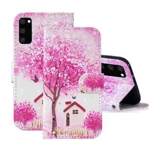 For Samsung Galaxy S20 FE 3D Painting Pattern Coloured Drawing Horizontal Flip PU Leather Case with Holder & Card Slots & Wallet(Tree House)