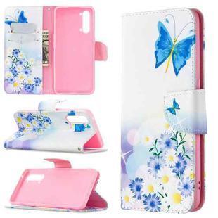 For OPPO Find X2 Lite Colored Drawing Pattern Horizontal Flip Leather Case with Holder & Card Slots & Wallet(Butterfly Love)
