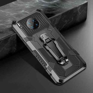 For Huawei Mate 30 Pro Machine Armor Warrior Shockproof PC + TPU Protective Case(Black)