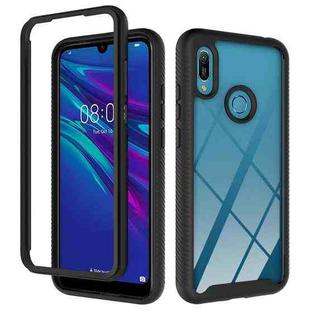 For Huawei Y6 (2019) / Honor 8A Starry Sky Solid Color Series Shockproof PC + TPU Protective Case(Black)